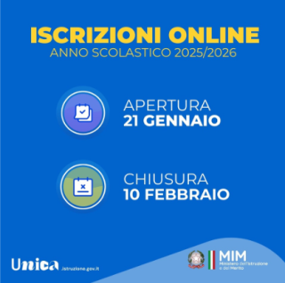 Scopri di più sull'articolo Iscrizioni anno scolastico 2025 2026